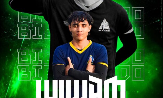 William Escobar da el salto a Primera División con INCA Aruba